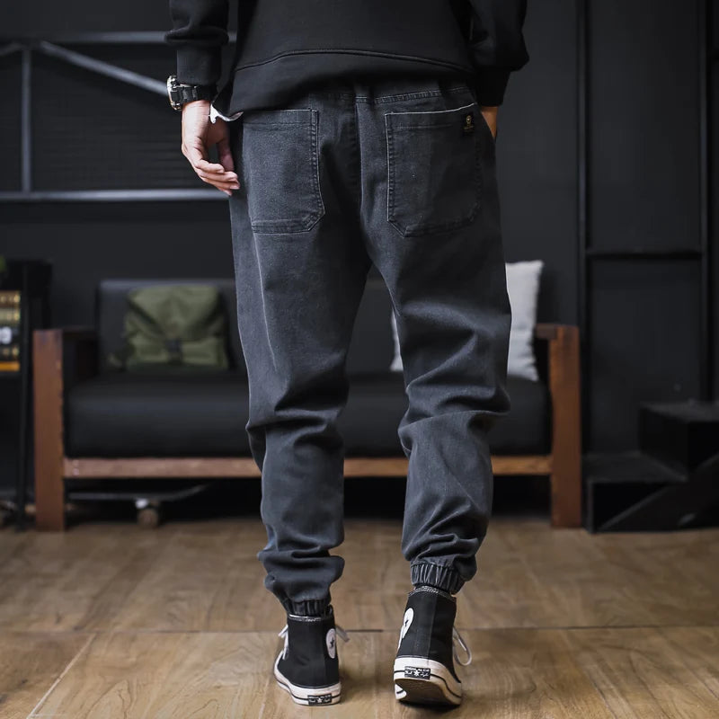 Men Plus Size Jogger Jeans