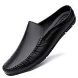 Men’s Summer Leather Mules