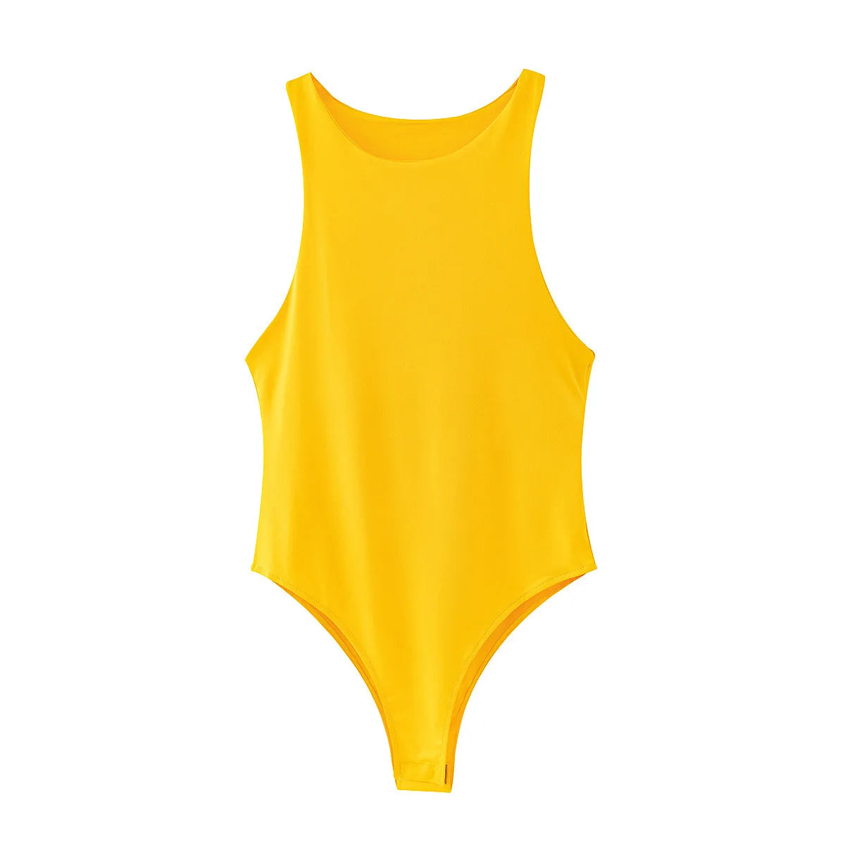 Women Solid Bodycon Club Bodysuit