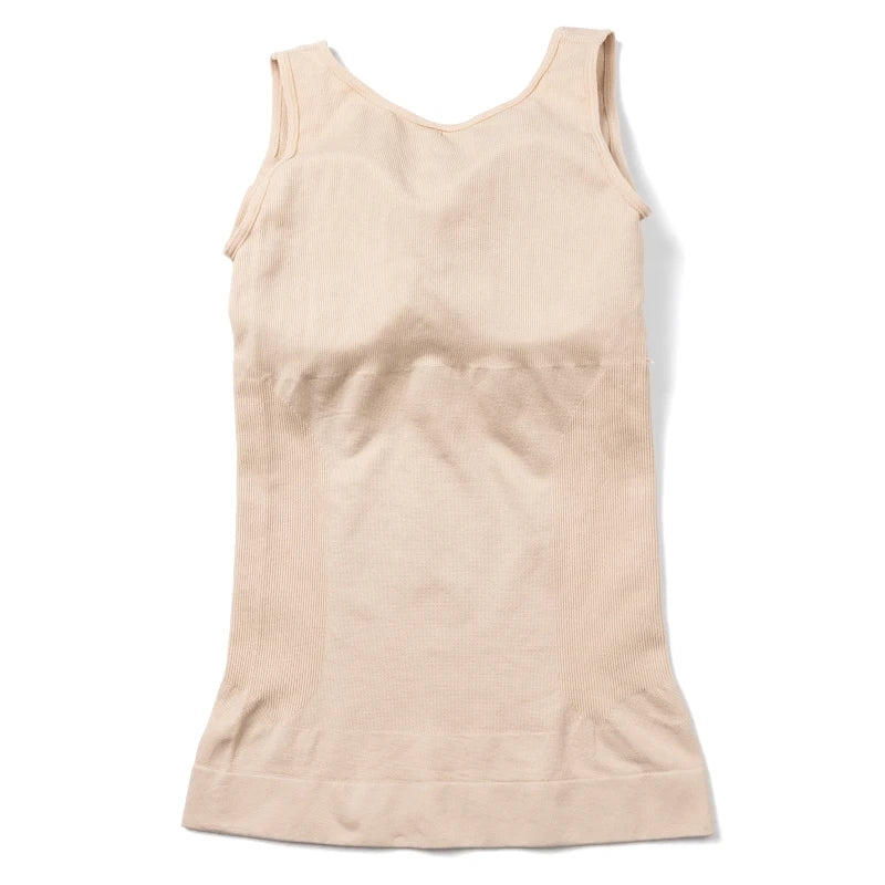 Tummy Control Built‑in Bra Cami Shaper