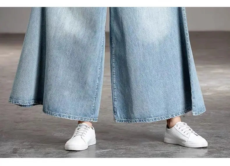 Women Vintage Baggy Summer Jeans