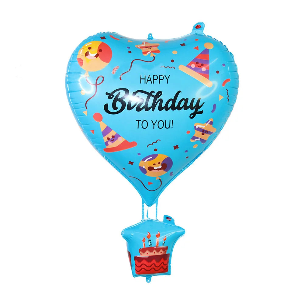Hot Air Balloon Foil Balloon 22 Inch
