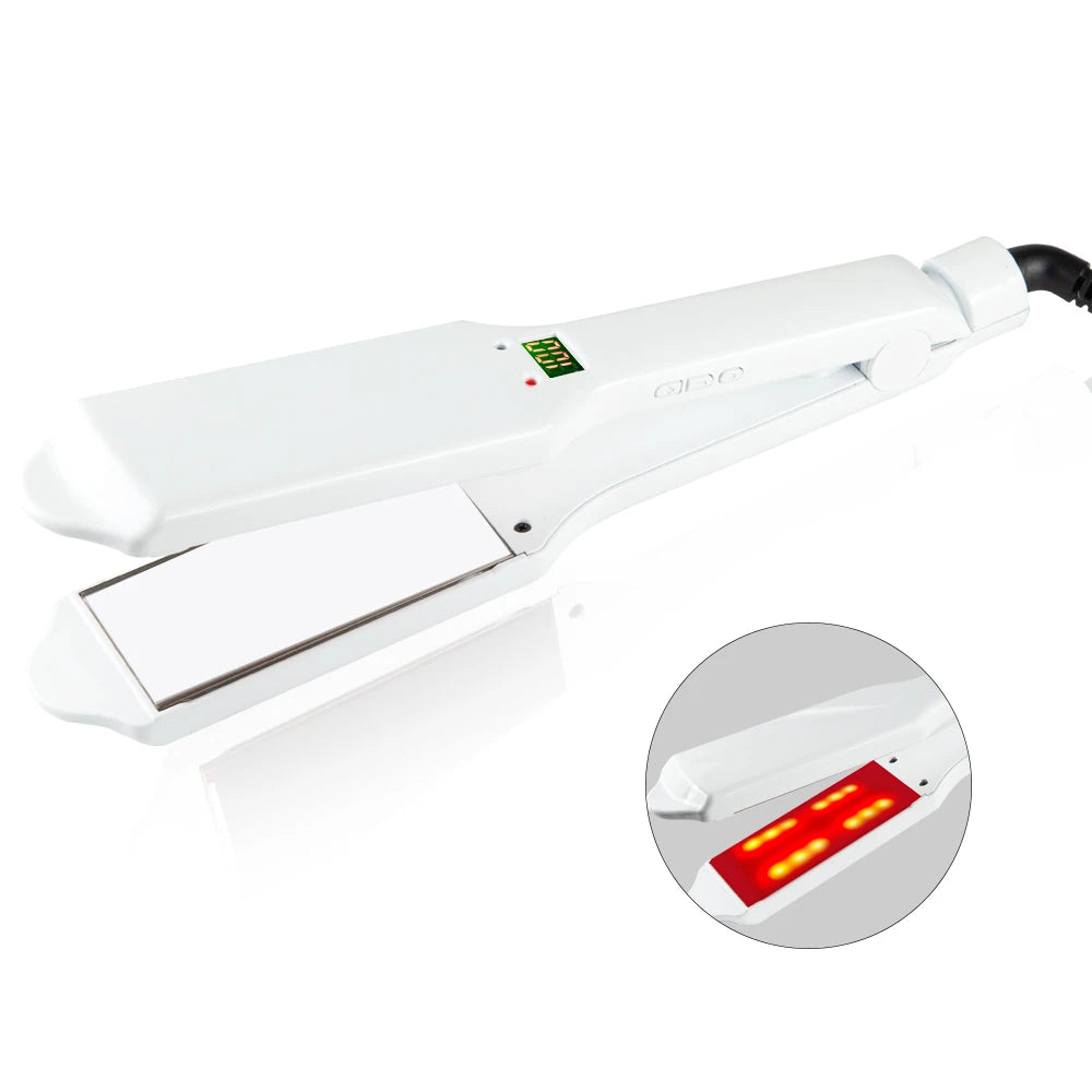 Infrared Ultrasonic Hair Care Flat Iron