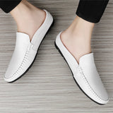 Men’s Summer Leather Mules
