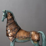 European Lucky Horse Resin Ornament