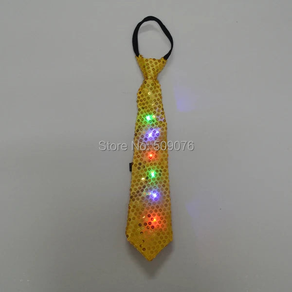 LED Flashing Party Tie