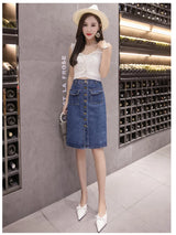 KstyleClassic™ – High Waist Pocket Skirt (S-5XL, Button Design)
