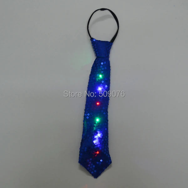 LED Flashing Party Tie