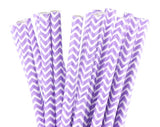 Light Color Paper Straws (25pcs)