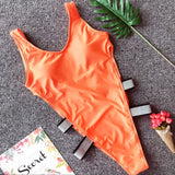Red/Black Leopard One Piece