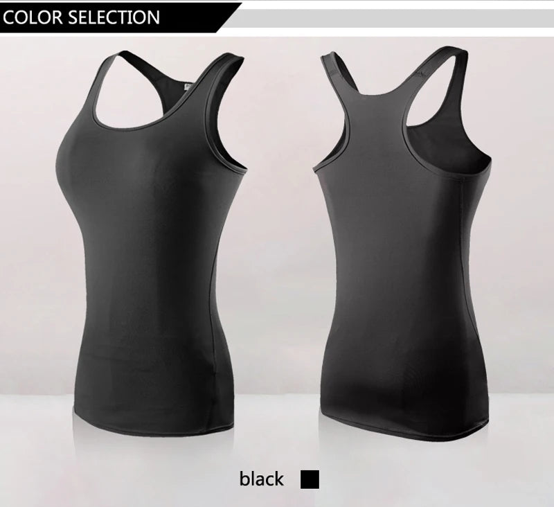 Women Quick Dry Yoga Tank Top