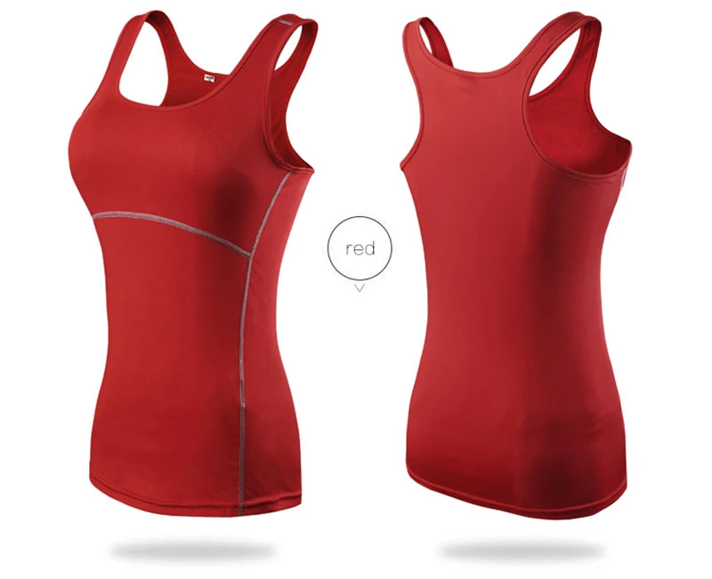Women Quick Dry Yoga Tank Top