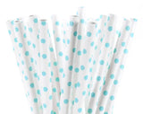 Light Color Paper Straws (25pcs)