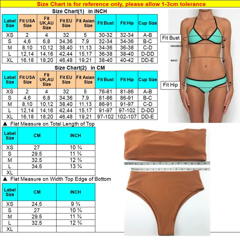 Push-Up Brazilian Bikini