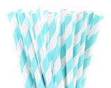 Light Color Paper Straws (25pcs)
