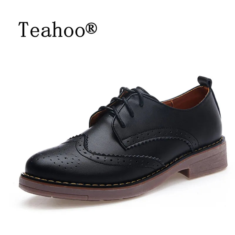 Women Brogue Flats – 2025