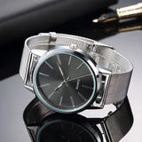 Women’s Minimalist Silver Quartz Watch