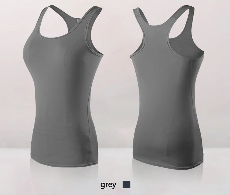 Women Quick Dry Yoga Tank Top
