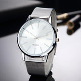 Women’s Minimalist Silver Quartz Watch