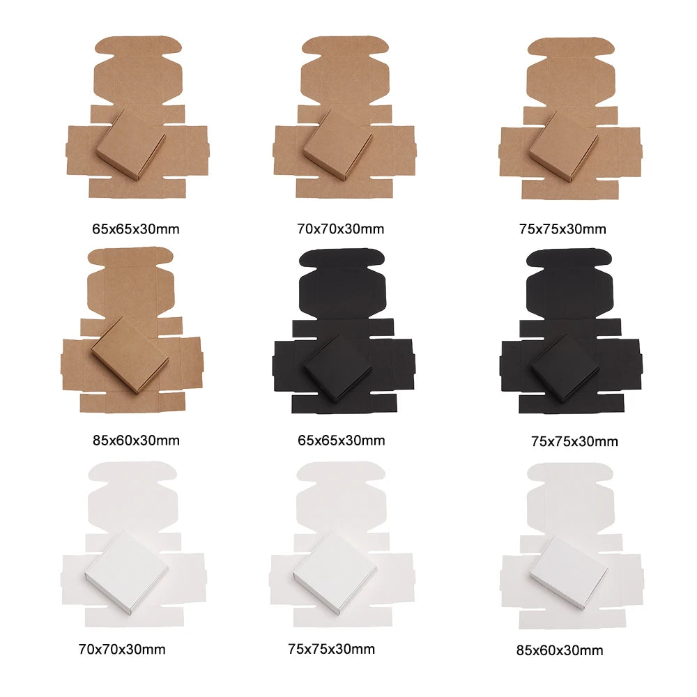 10pcs Kraft Gift Boxes