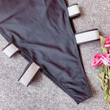 Red/Black Leopard One Piece