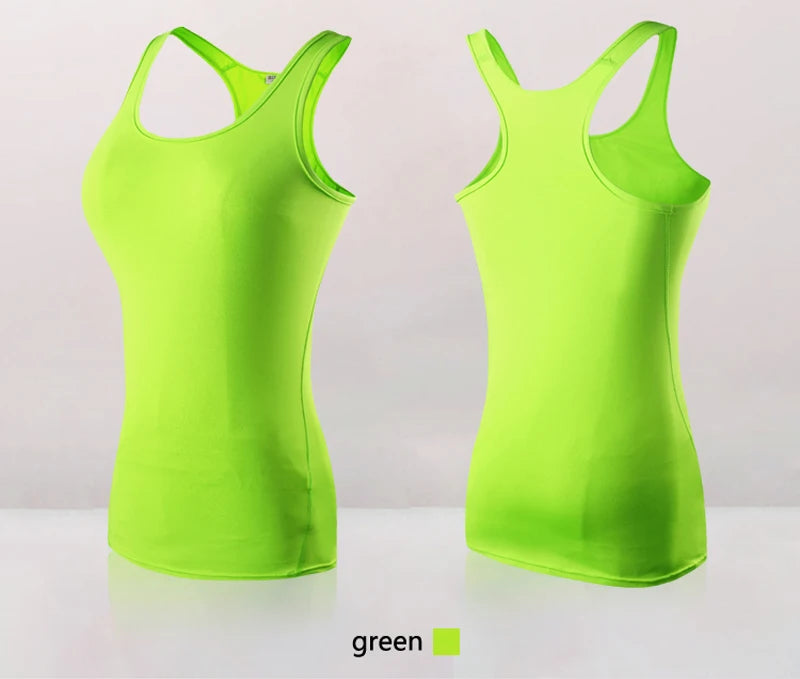Women Quick Dry Yoga Tank Top