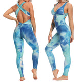FlexFemme™ – Backless Halter Fitness Jumpsuit (Breathable, Sculpting & Supportive)
