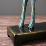 European Lucky Horse Resin Ornament