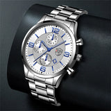 Men’s Business Quartz Watch with Calendar