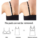 Cotton Shelf Bra Cami Pack