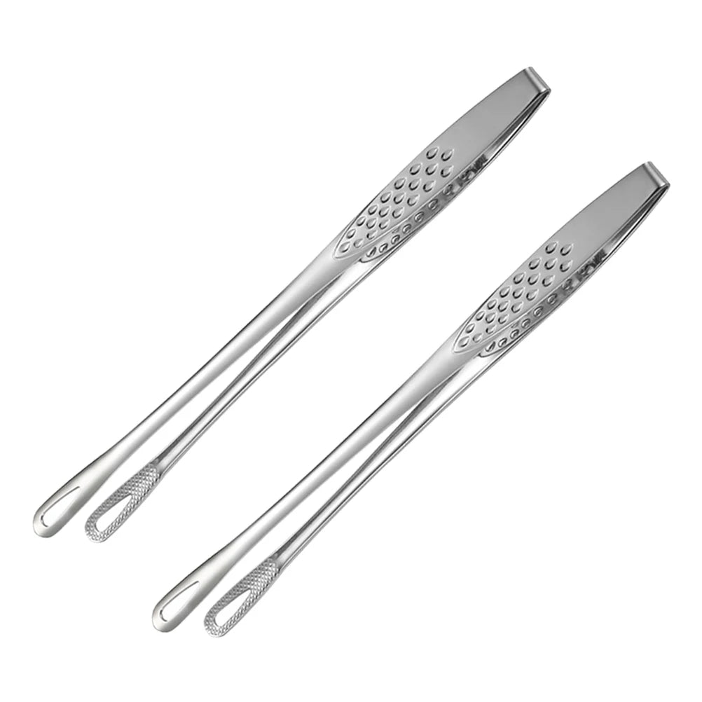 Stainless Steel Kitchen Tongs (2-Pack)