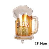 Champagne Goblet Helium Balloon