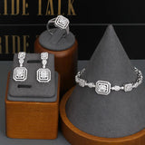 Women’s Rhinestone 3-Piece Bridal Set