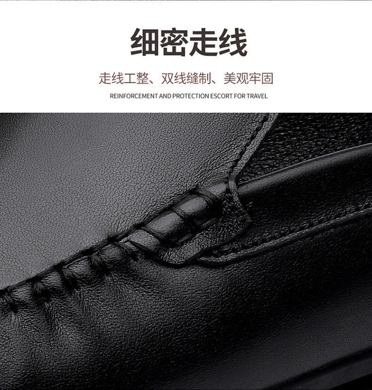 Men’s Summer Leather Mules
