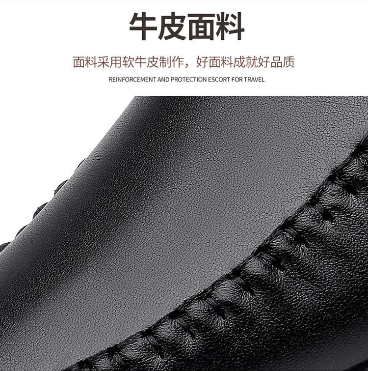 Men’s Summer Leather Mules