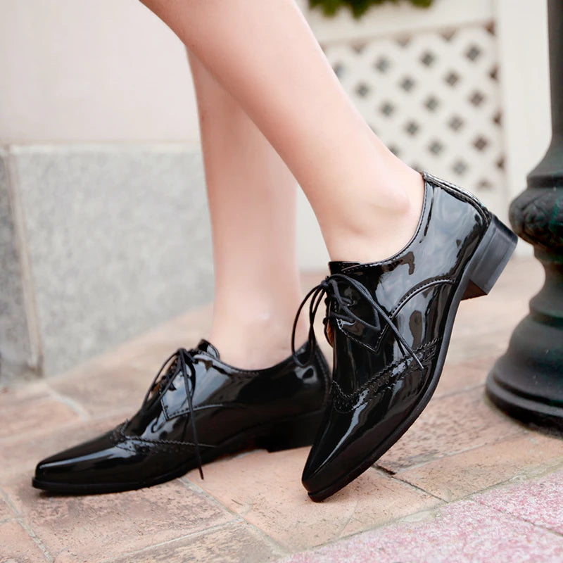 Women Polka Brogues – 2025