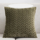 Plush Decorative Pillow Cover