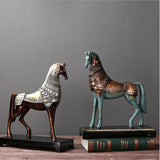 European Lucky Horse Resin Ornament
