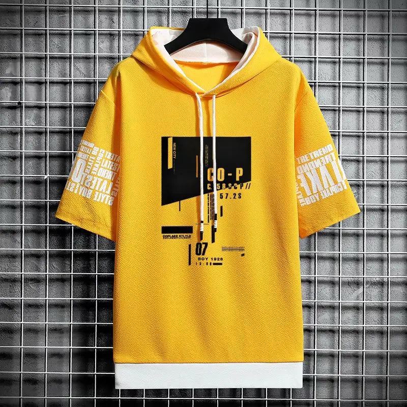 Men Korean Streetwear Hoodie