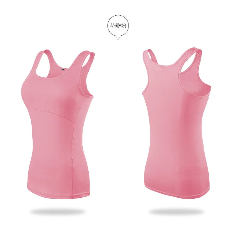Women Quick Dry Yoga Tank Top
