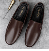 Men’s Summer Leather Mules