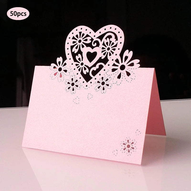 Wedding Place Cards 50pcs