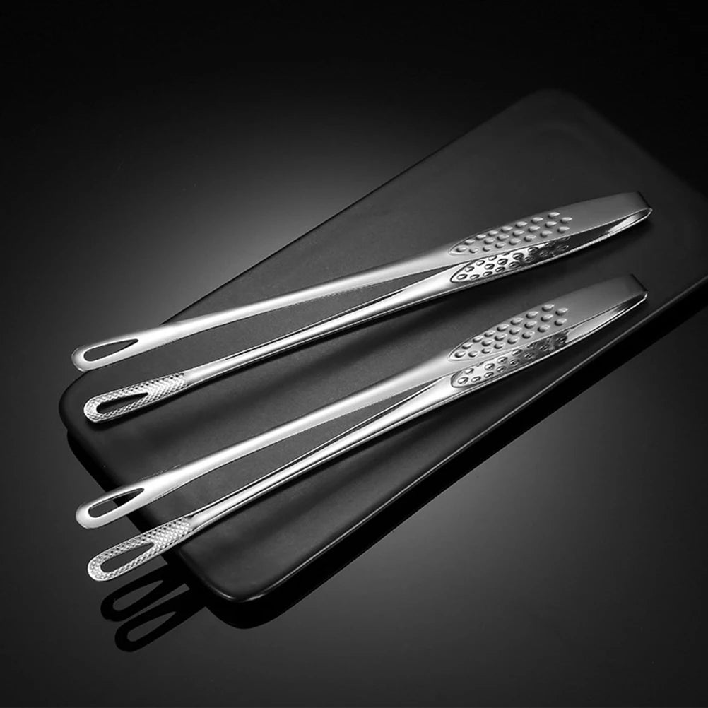 Stainless Steel Kitchen Tongs (2-Pack)