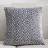 Plush Decorative Pillow Cover