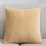 Plush Decorative Pillow Cover