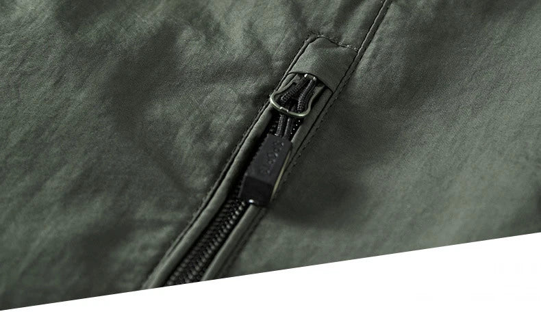 Men’s Waterproof Hooded Windbreaker