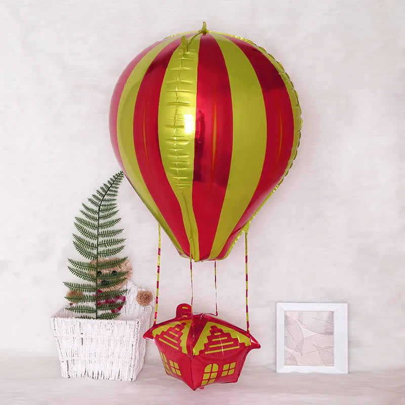 Hot Air Balloon Foil Balloon 22 Inch