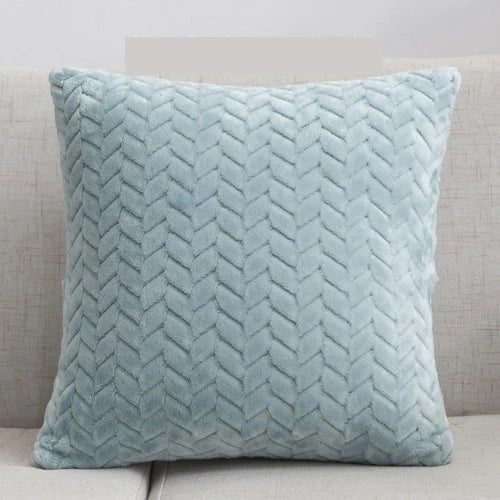 Plush Decorative Pillow Cover