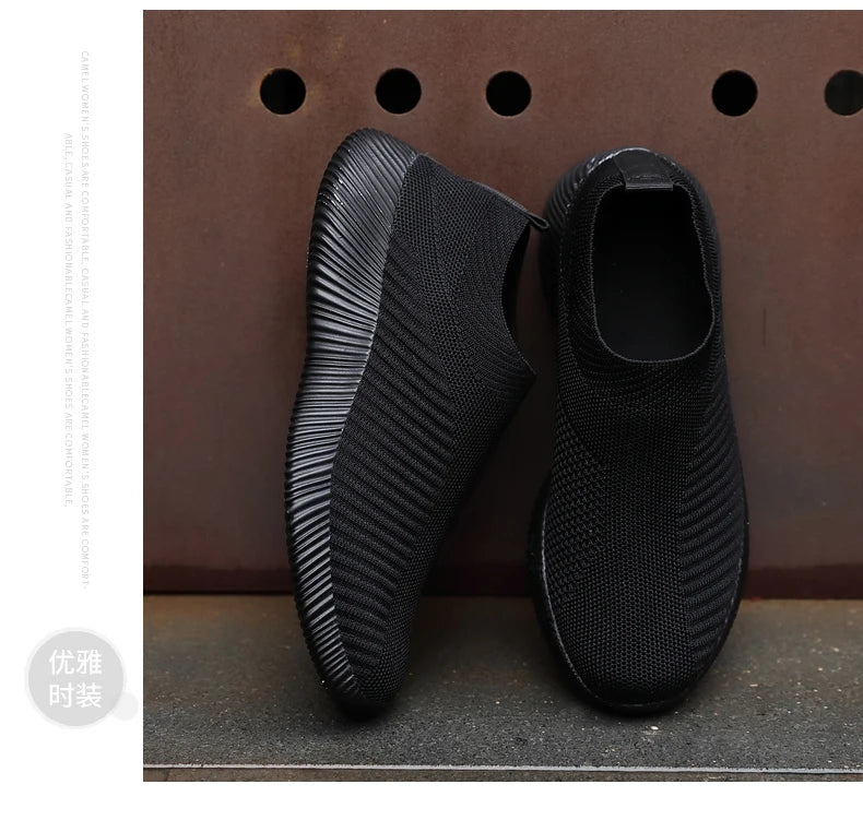 Women's Vulcanized Slip-On Sneakers