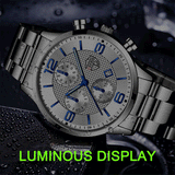 Men’s Business Quartz Watch with Calendar